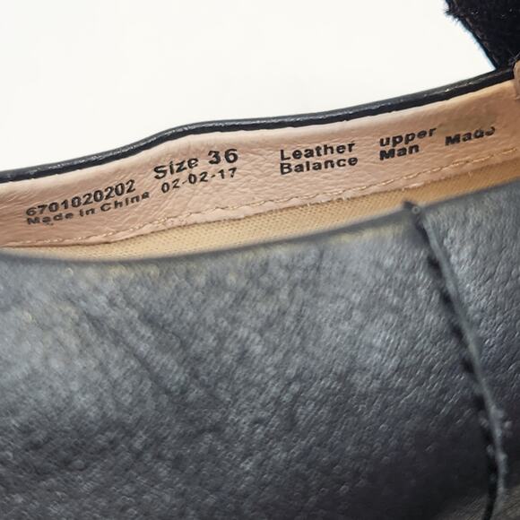 Dansko Audrey Black Leather Mary Jane Flats Women Size 36 US 5.5 6 Comfort Shoes - Picture 5 of 8